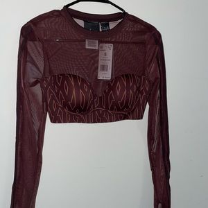 Ivy Park Monogram Crop Top